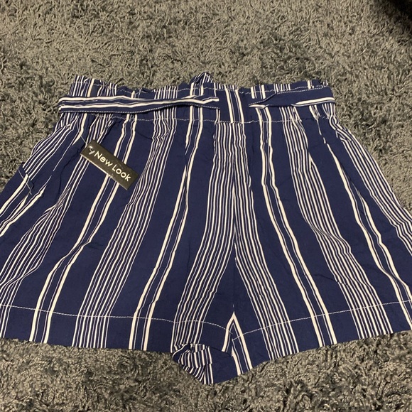 Dressy blue & white shorts - Picture 4 of 5